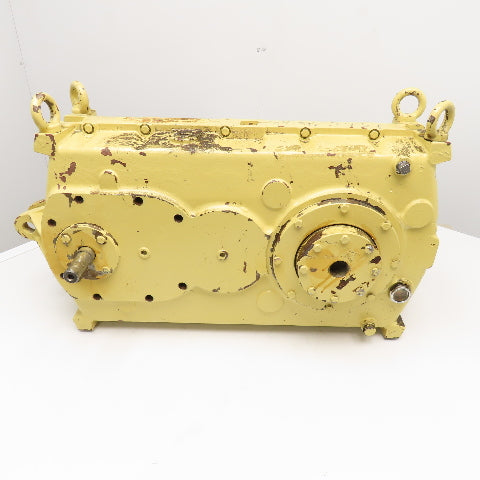 Kone HSC32002F-100 100:1 Parallel Gear Reducer 25mm x 100mm Thru Shaft