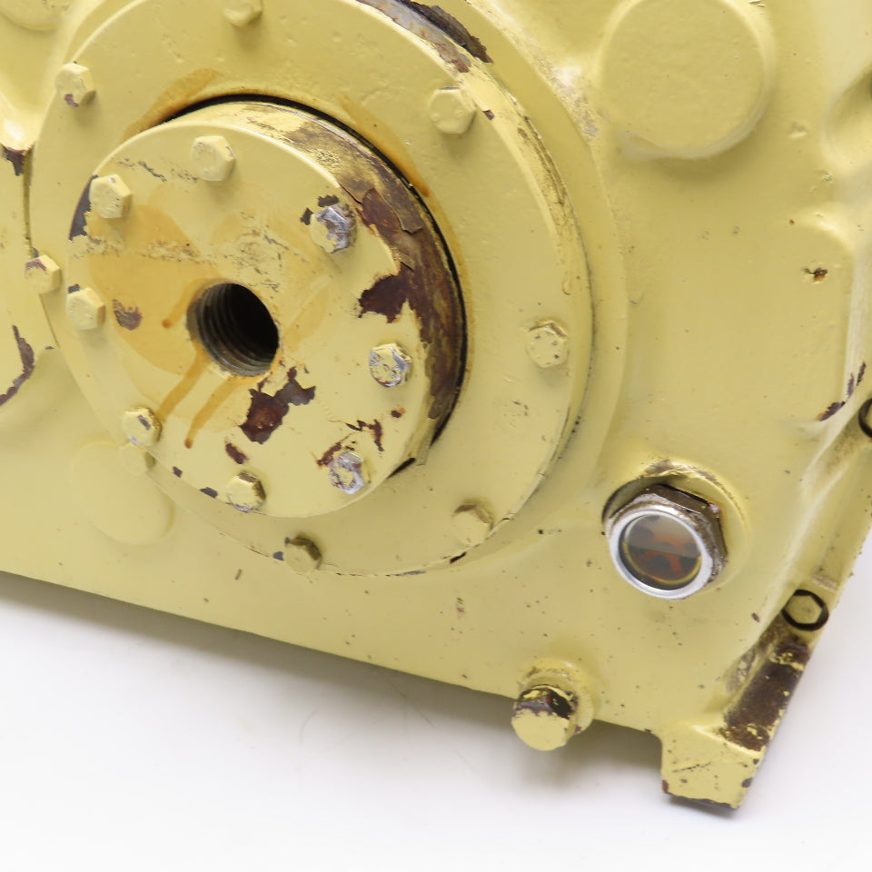 Kone HSC32002F-100 100:1 Parallel Gear Reducer 25mm x 100mm Thru Shaft