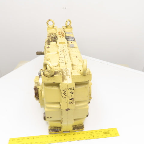 Kone HSC32002F-100 100:1 Parallel Gear Reducer 25mm x 100mm Thru Shaft