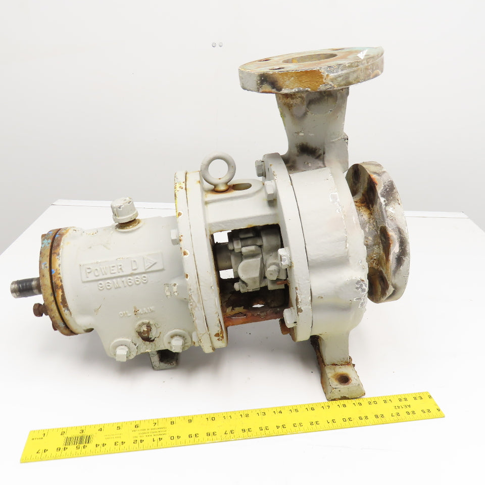 Power D D-Tron 3" x 4" Flange 8" Impeller Centrifugal Pump