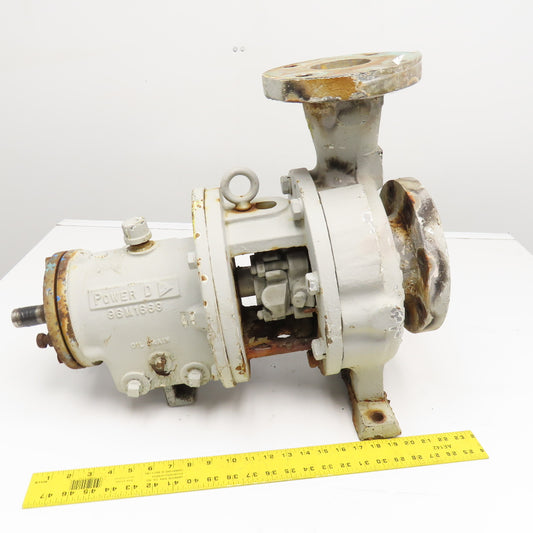 Power D D-Tron 3" x 4" Flange 8" Impeller Centrifugal Pump