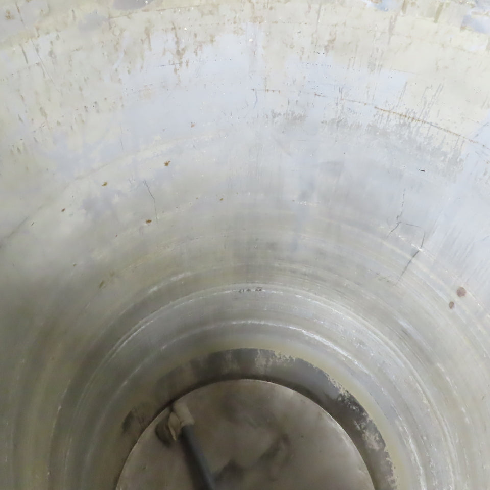 450 Gallon Stainless Steel Vertical Liquid Storage Holding Tank Dish Bottom