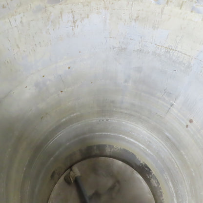 450 Gallon Stainless Steel Vertical Liquid Storage Holding Tank Dish Bottom