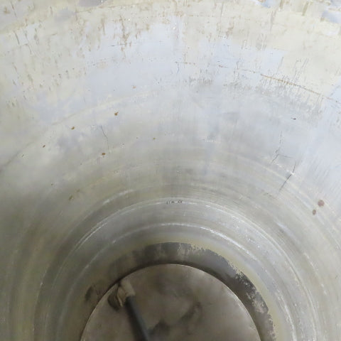450 Gallon Stainless Steel Vertical Liquid Storage Holding Tank Dish Bottom