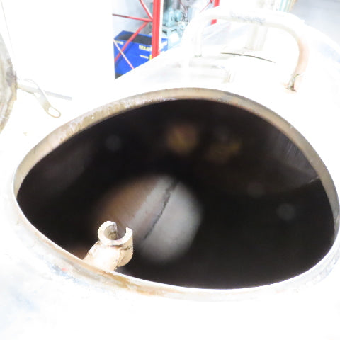 Zero A0L700 NV 700 Gallon Stainless Steel Jacket Liquid Holding Farm Bulk Tank