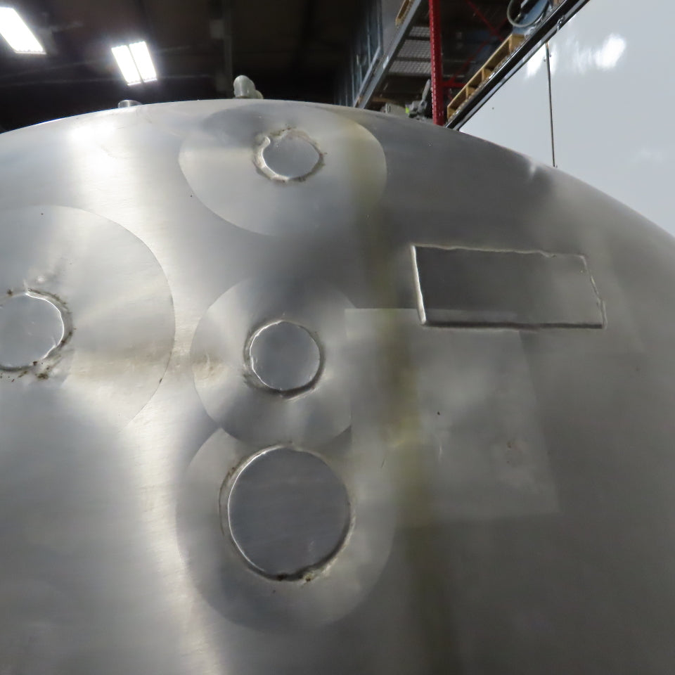 Zero A0L700 NV 700 Gallon Stainless Steel Jacket Liquid Holding Farm Bulk Tank