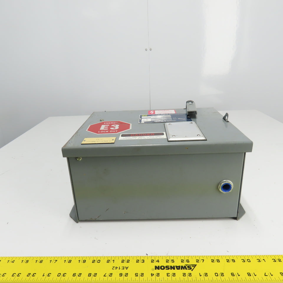 Square D SK5271V Class 9070 Disconnect Transformer Pri 230/460V Sec 115V 1500VA