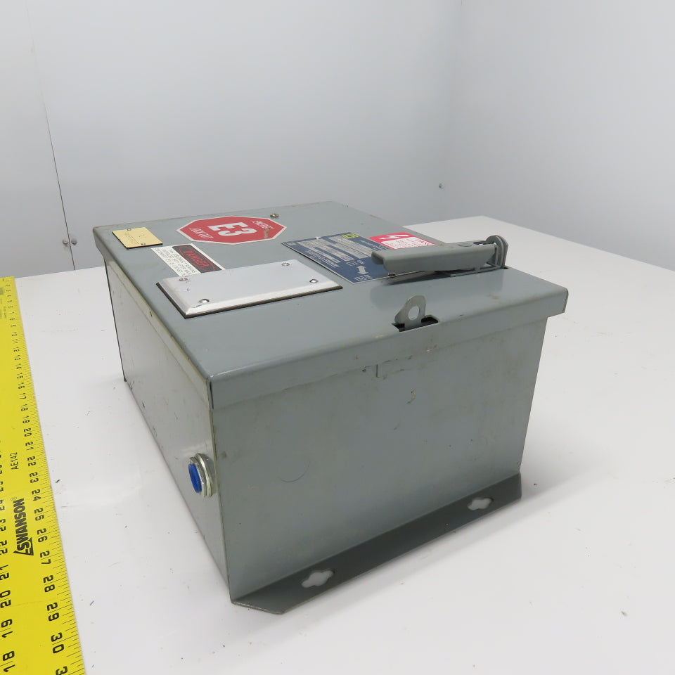 Square D SK5271V Class 9070 Disconnect Transformer Pri 230/460V Sec 115V 1500VA