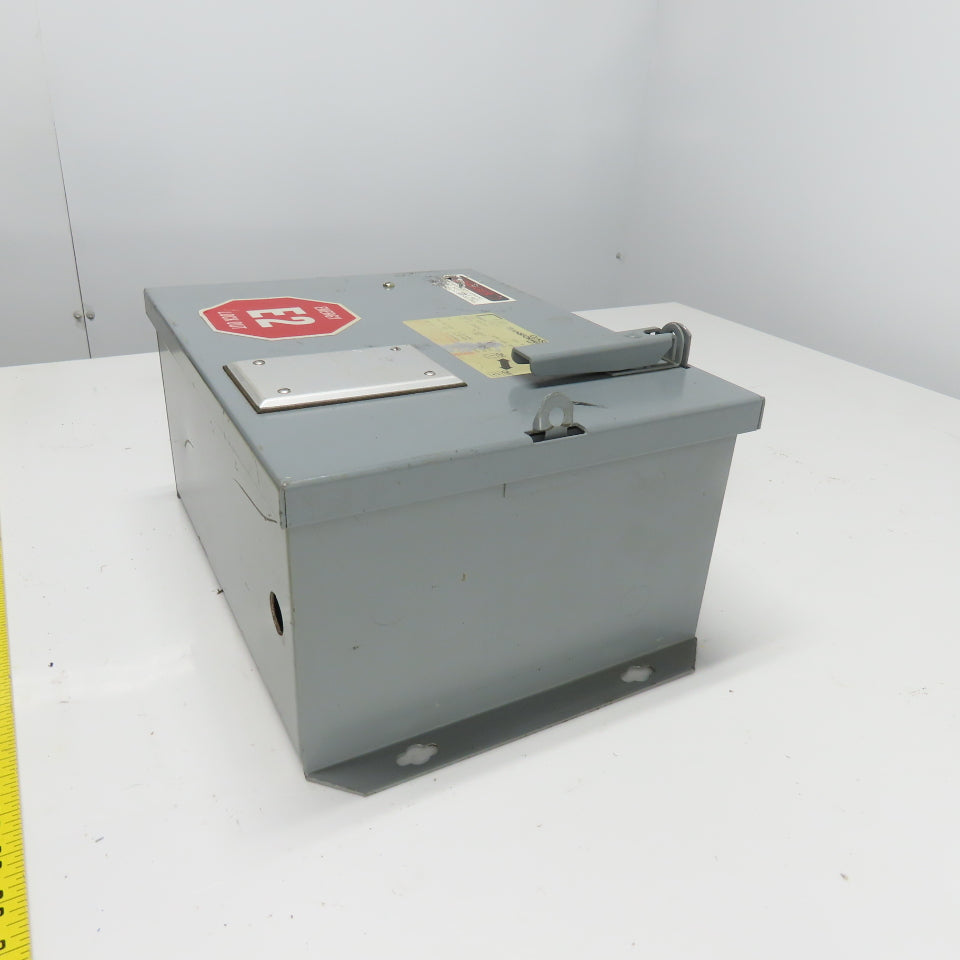 Square D SK5271V Class 9070 Disconnect Transformer Pri 230/460V Sec 115V 1500VA