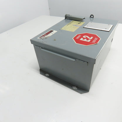 Square D SK5271V Class 9070 Disconnect Transformer Pri 230/460V Sec 115V 1500VA