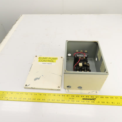 Allen Bradley 509-AOD Size 0 Motor Starter Contactor 5HP 120V Coil W/Enclosure