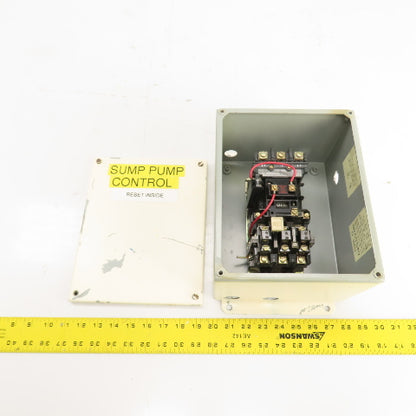 Allen Bradley 509-AOD Size 0 Motor Starter Contactor 5HP 120V Coil W/Enclosure