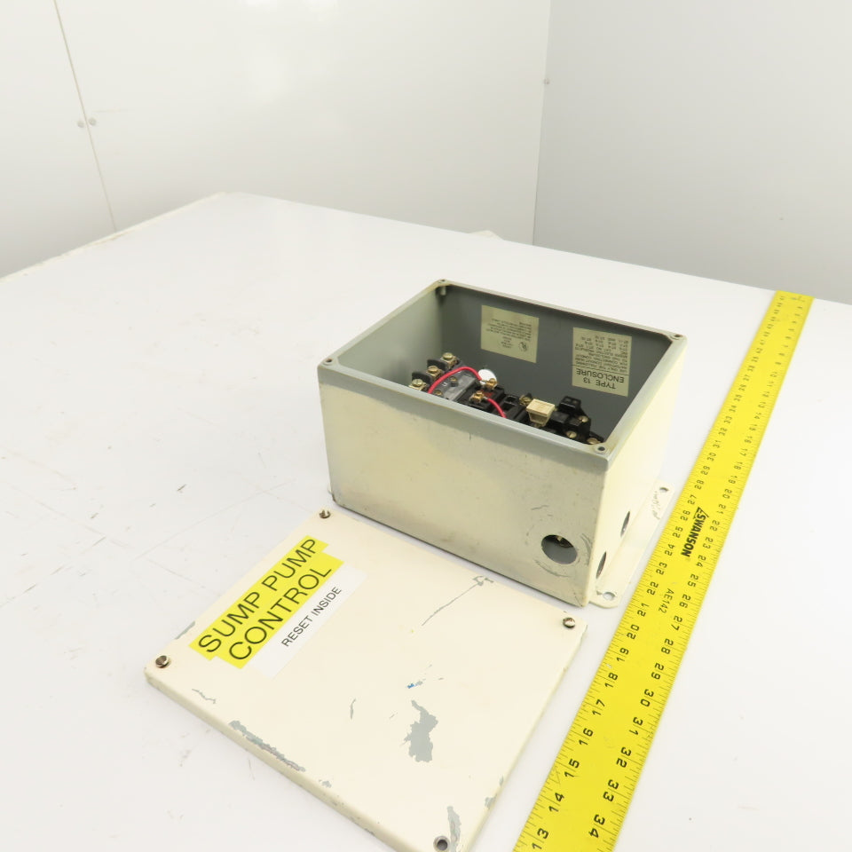 Allen Bradley 509-AOD Size 0 Motor Starter Contactor 5HP 120V Coil W/Enclosure