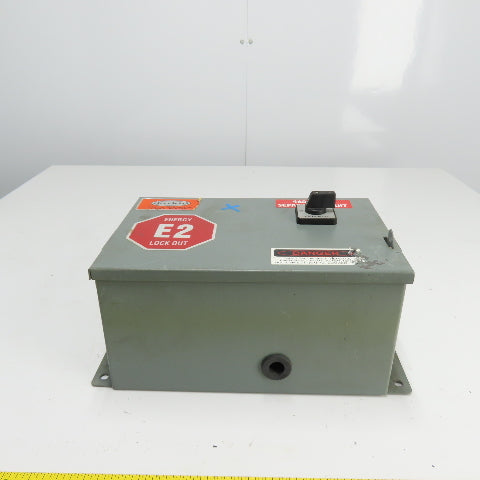 Daykin LTFS-05 LR Enclosed Disconnect Transformer Pri 460V Sec 120V 1000VA