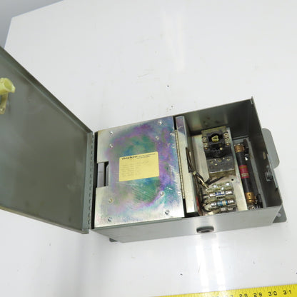 Daykin LTFS-05 LR Enclosed Disconnect Transformer Pri 460V Sec 120V 1000VA