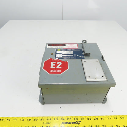 Square D SK5271S Ser A Class 9070 Disconnect Transformer Pri 230/460V Sec 115V