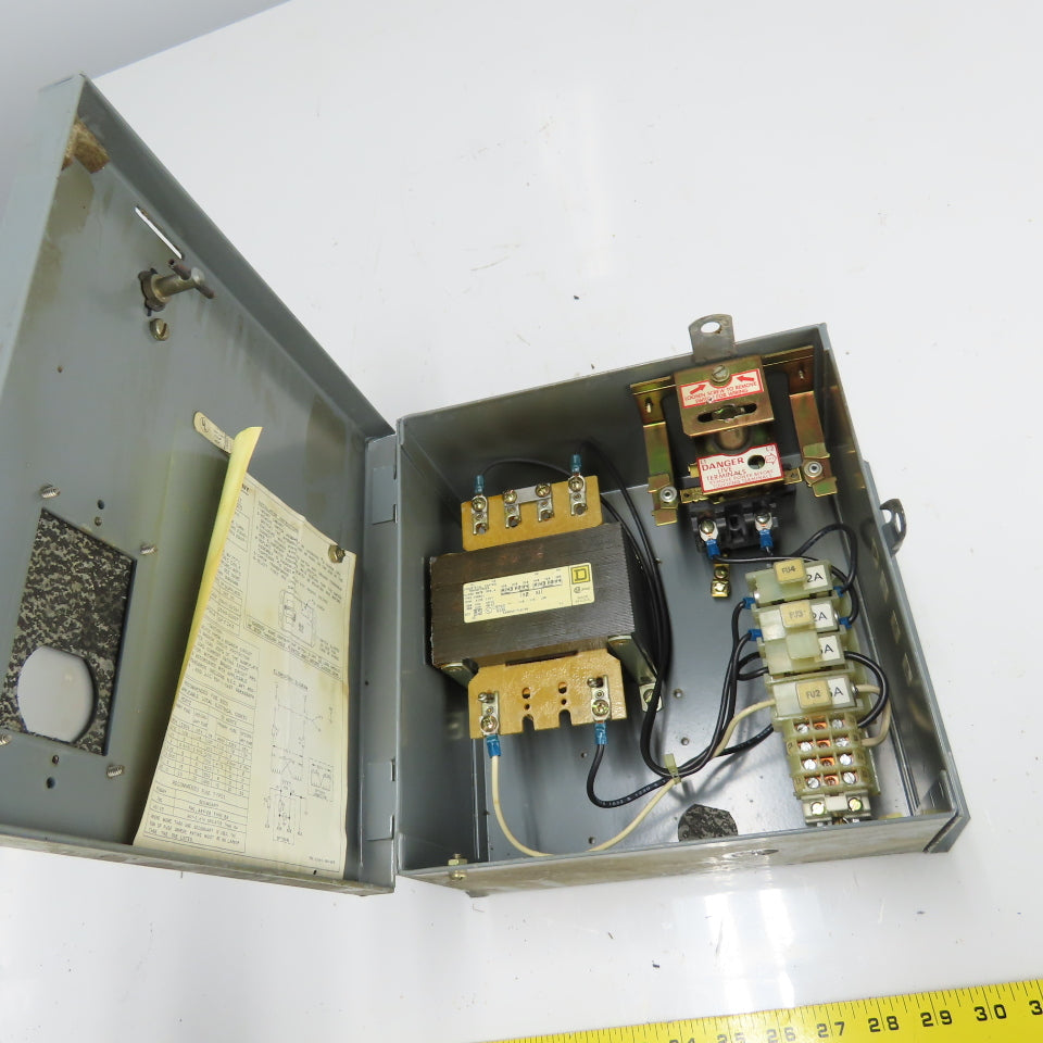 Square D SK5271S Ser B Class 9070 Disconnect Transformer Pri 230/460V Sec 115V