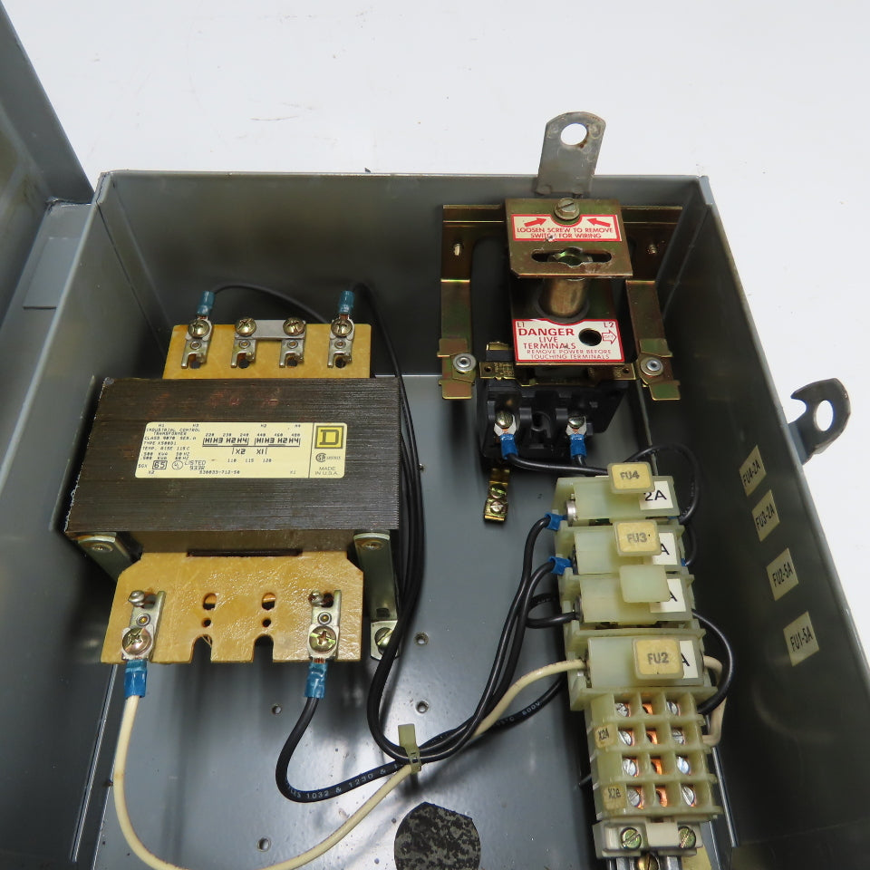 Square D SK5271S Ser B Class 9070 Disconnect Transformer Pri 230/460V Sec 115V