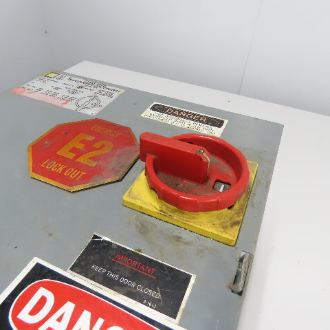Square D SK1500G2 Ser A Class 9070 Pri 230/460V Sec 115V Transformer Disconnect