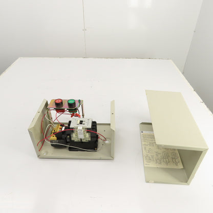 Allen Bradley 109-A45AD3-XXX-3E 30HP Manual Motor Starter 120V Coil W/Trip 30-45