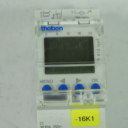 Theben TR 610 top2 Digital Time Switch 10A 250V