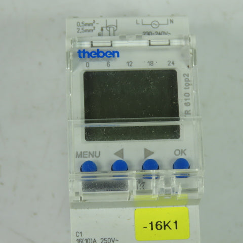 Theben TR 610 top2 Digital Time Switch 10A 250V