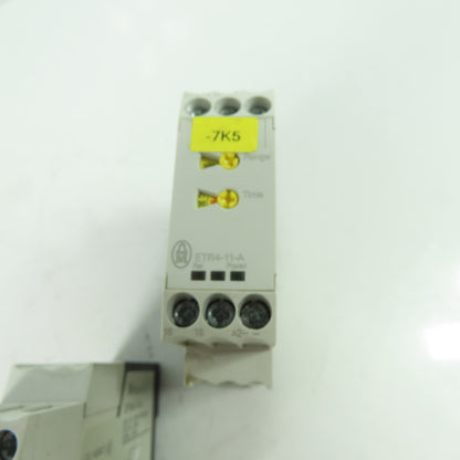 Moeller ETR4-11-A Timing Relay 240V 50/60Hz Lot of 2