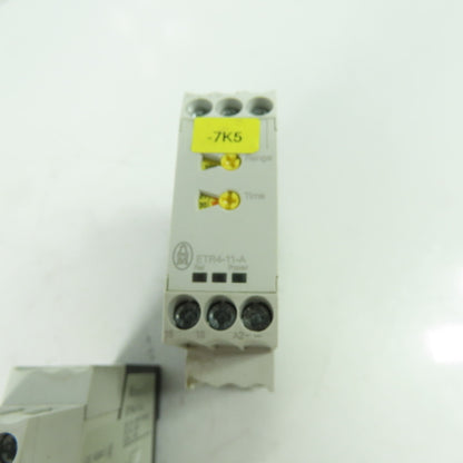 Moeller ETR4-11-A Timing Relay 240V 50/60Hz Lot of 2