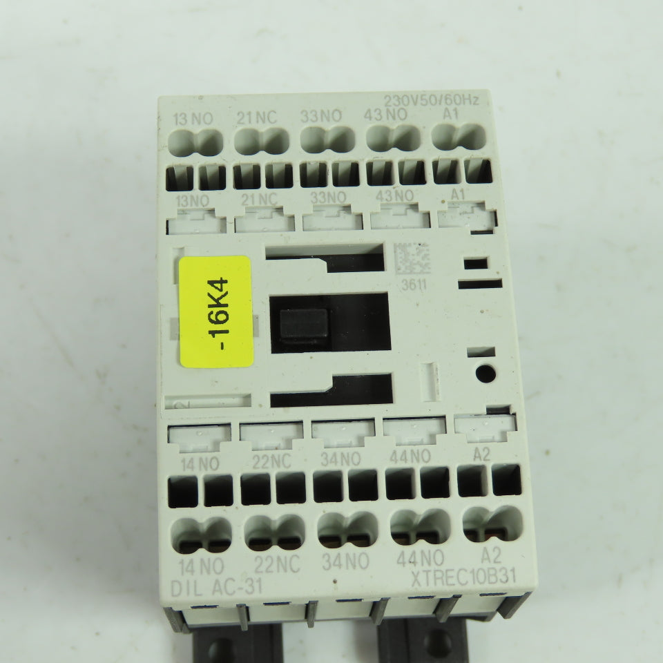 Eaton XTREC10B31 DIL AC-31 Control Relay Contactor 230V 50/60Hz