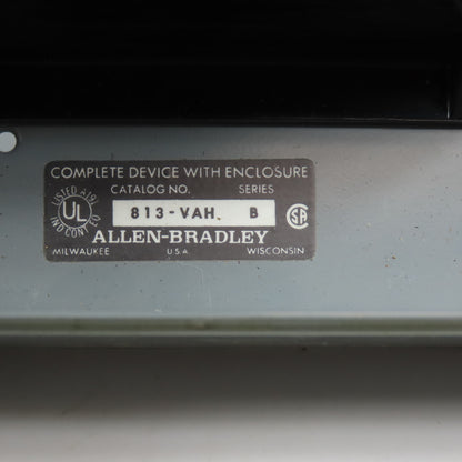 Allen Bradley 813S-VOB Ser B Bulletin 813S Line Voltage Monitor Relay 480V 3PH