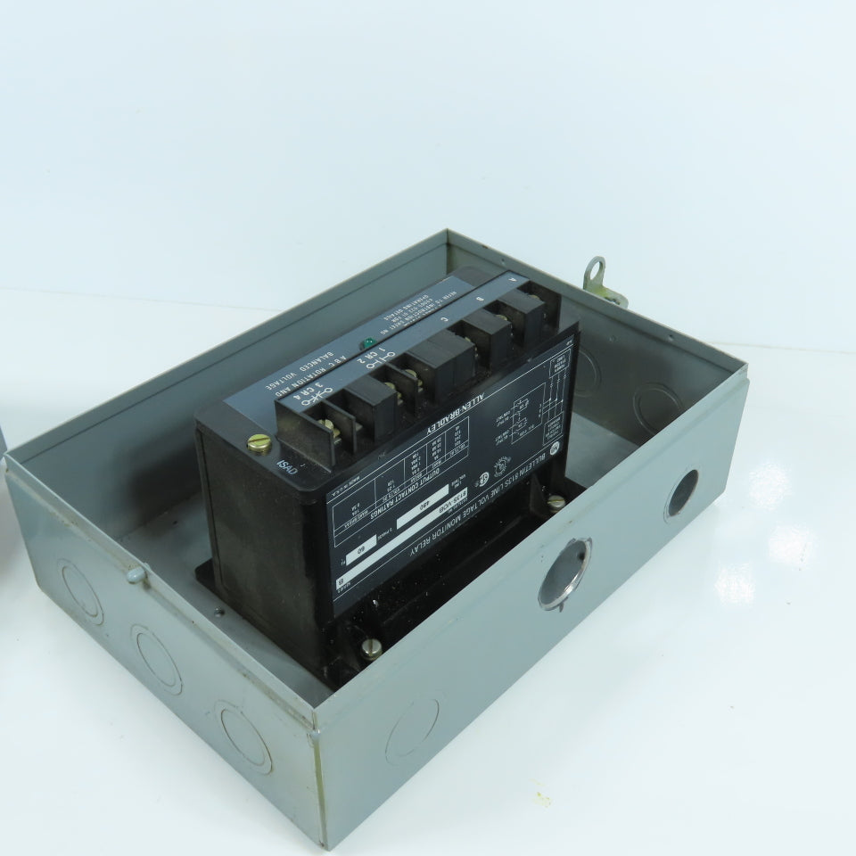 Allen Bradley 813S-VOB Ser B Bulletin 813S Line Voltage Monitor Relay 480V 3PH