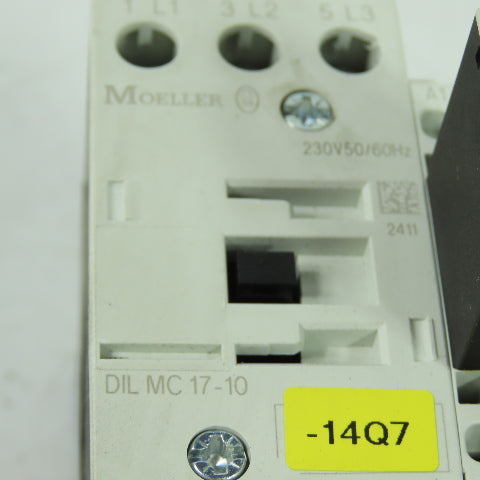 Moeller DIL MC 17-10 3-Pole Contactor 600VAC 40A 3Ph