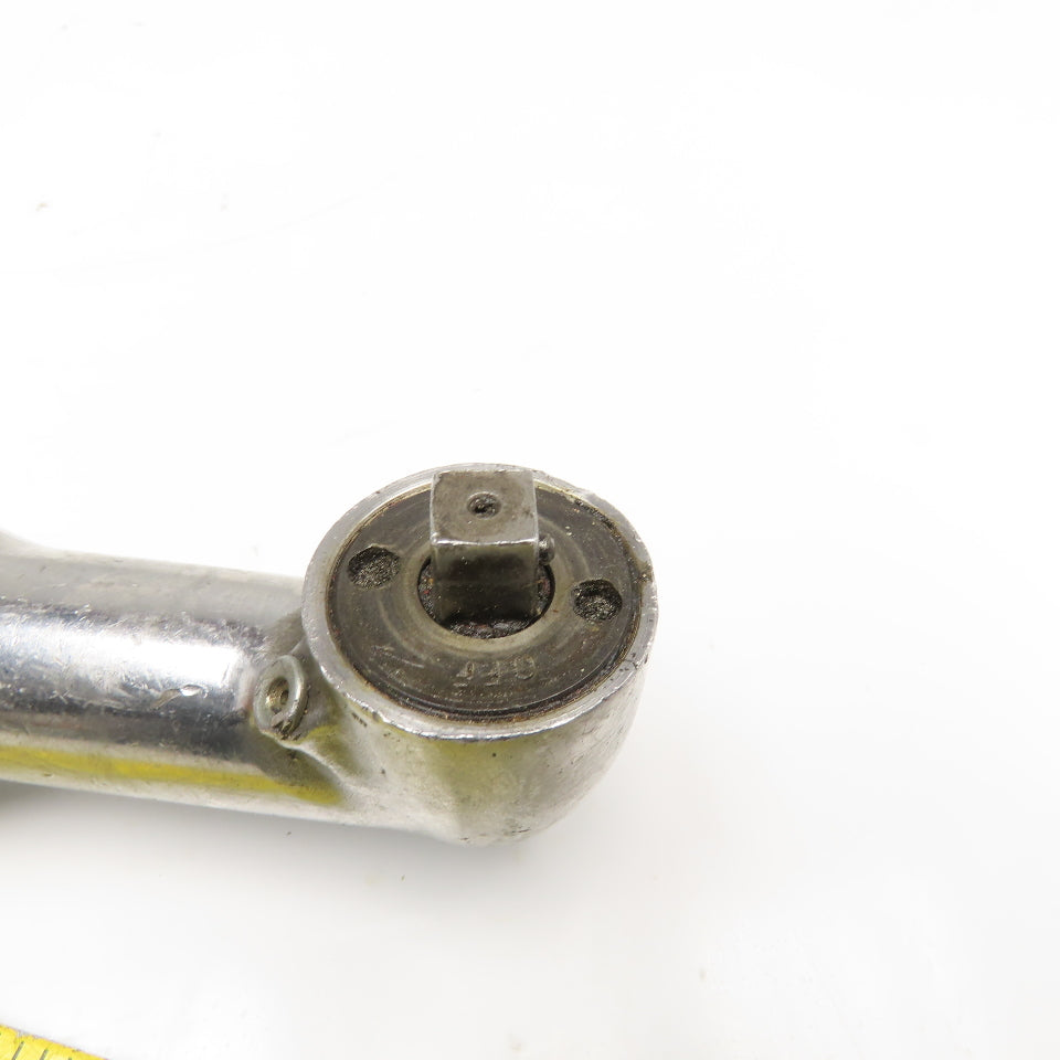 Stanley A40LRA-5 Right Angle Pneumatic Nutrunner 475RPM Reversing 3/8" Drive