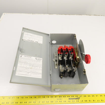 Cutler Hammer DH361NGK 30A Fusible Heavy Duty Safety Disconnect Switch 600V