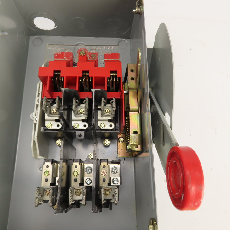 Cutler Hammer DH361NGK 30A Fusible Heavy Duty Safety Disconnect Switch 600V