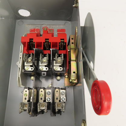 Cutler Hammer DH361NGK 30A Fusible Heavy Duty Safety Disconnect Switch 600V