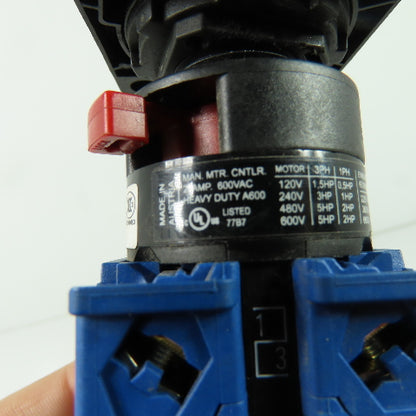 Kraus & Naimer CH10 3-Position Rotary Isolator Switch 600VAC 20A