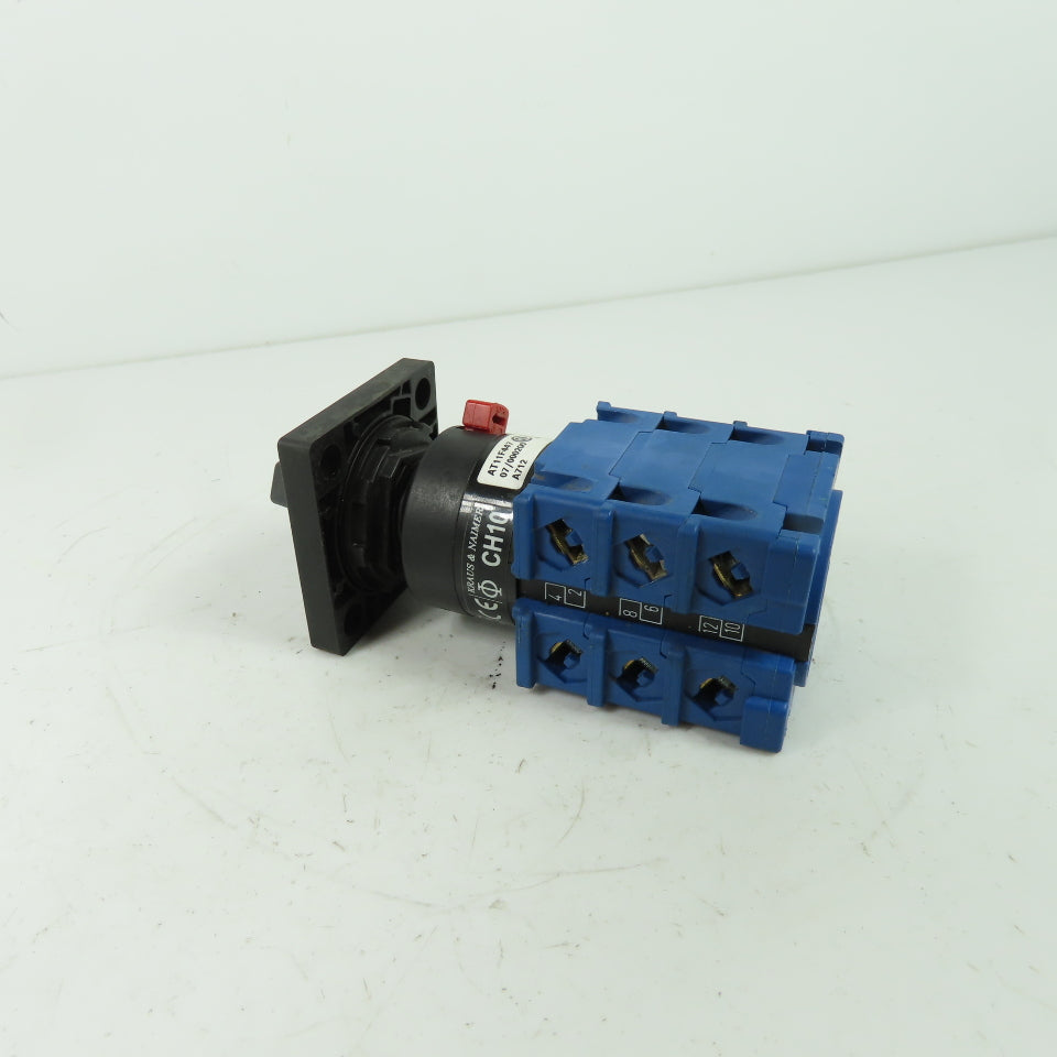 Kraus & Naimer CH10 3-Position Rotary Isolator Switch 600VAC 20A