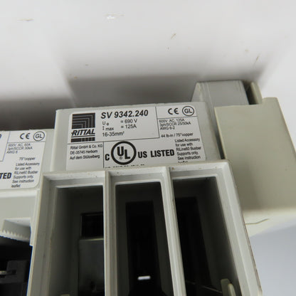 Eaton Moeller PKZM4-16-CB Rittal Circuit Breaker Motor Starter Assembly 10-16A