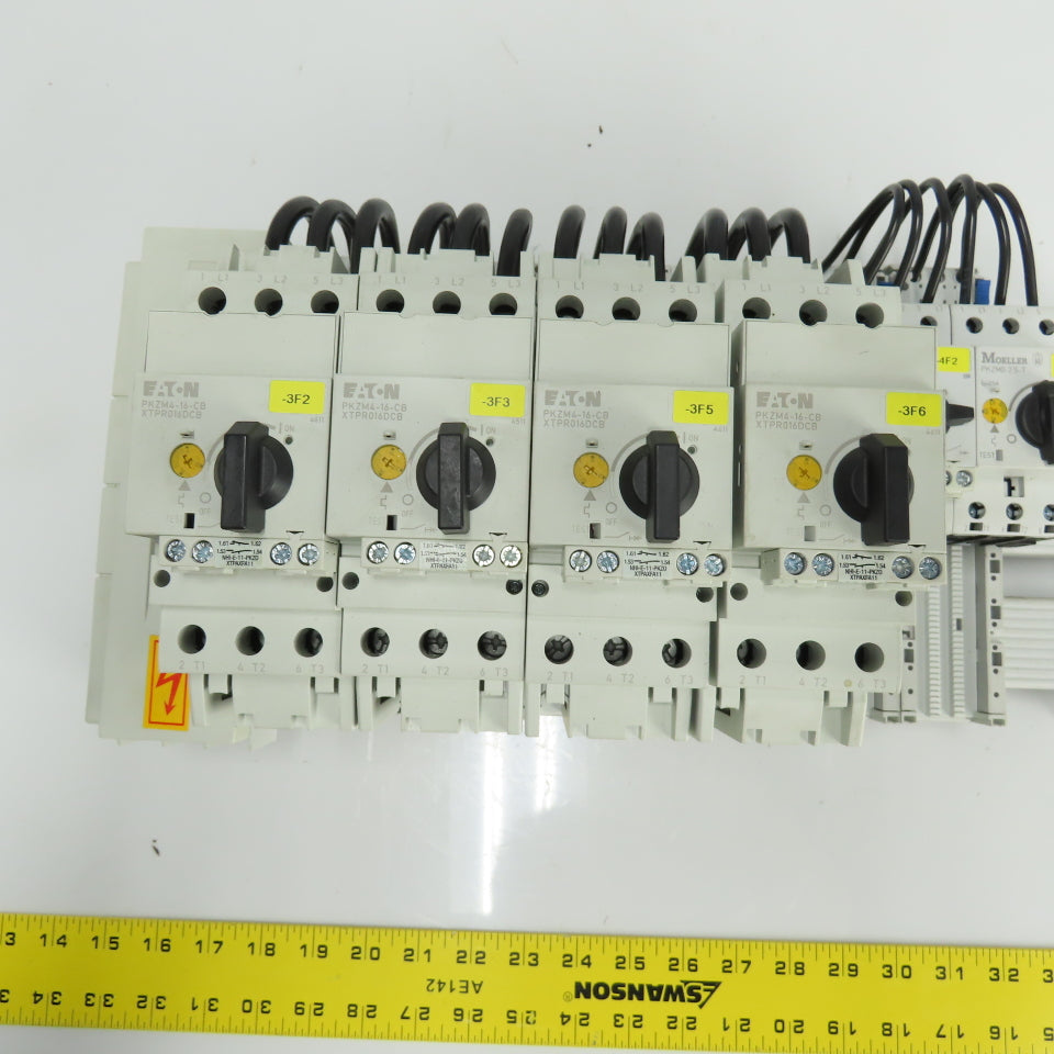 Eaton Moeller PKZM4-16-CB Rittal Circuit Breaker Motor Starter Assembly 10-16A