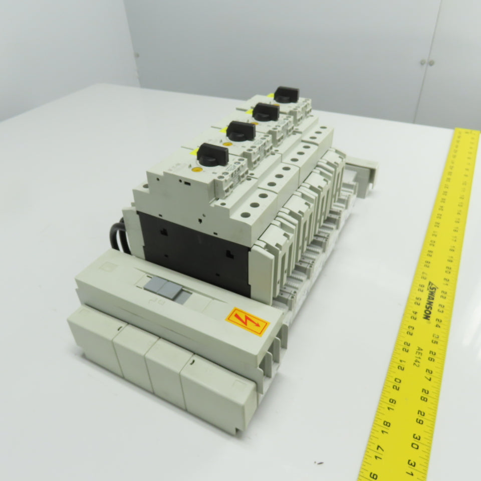 Eaton Moeller PKZM4-16-CB Rittal Circuit Breaker Motor Starter Assembly 10-16A
