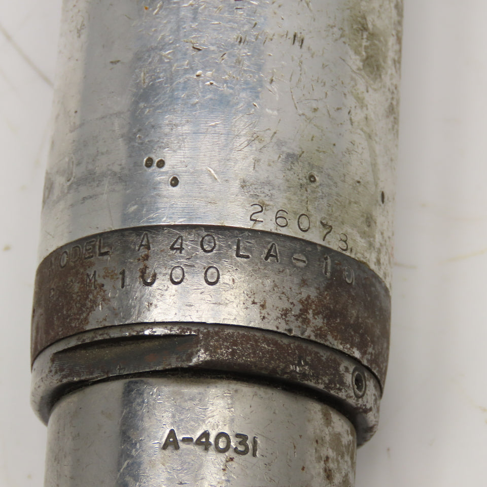Stanley A40LA-10 Right Angle Pneumatic Nutrunner Nonreversing 3/8" Drive
