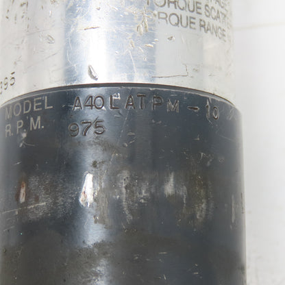Stanley A40LATPM-10 Right Angle Pneumatic Nutrunner 3/8" Drive 975RPM