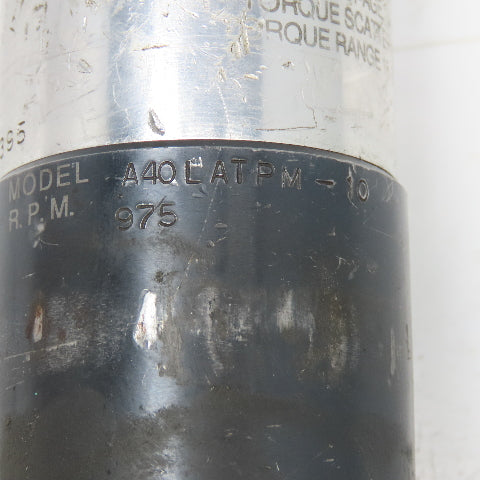 Stanley A40LATPM-10 Right Angle Pneumatic Nutrunner 3/8" Drive 975RPM