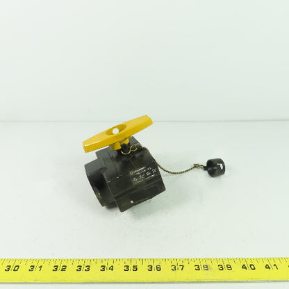 Norgren T68E-AAB-B2N 1-1/4" Shut-Off Control Valve 250PSIG