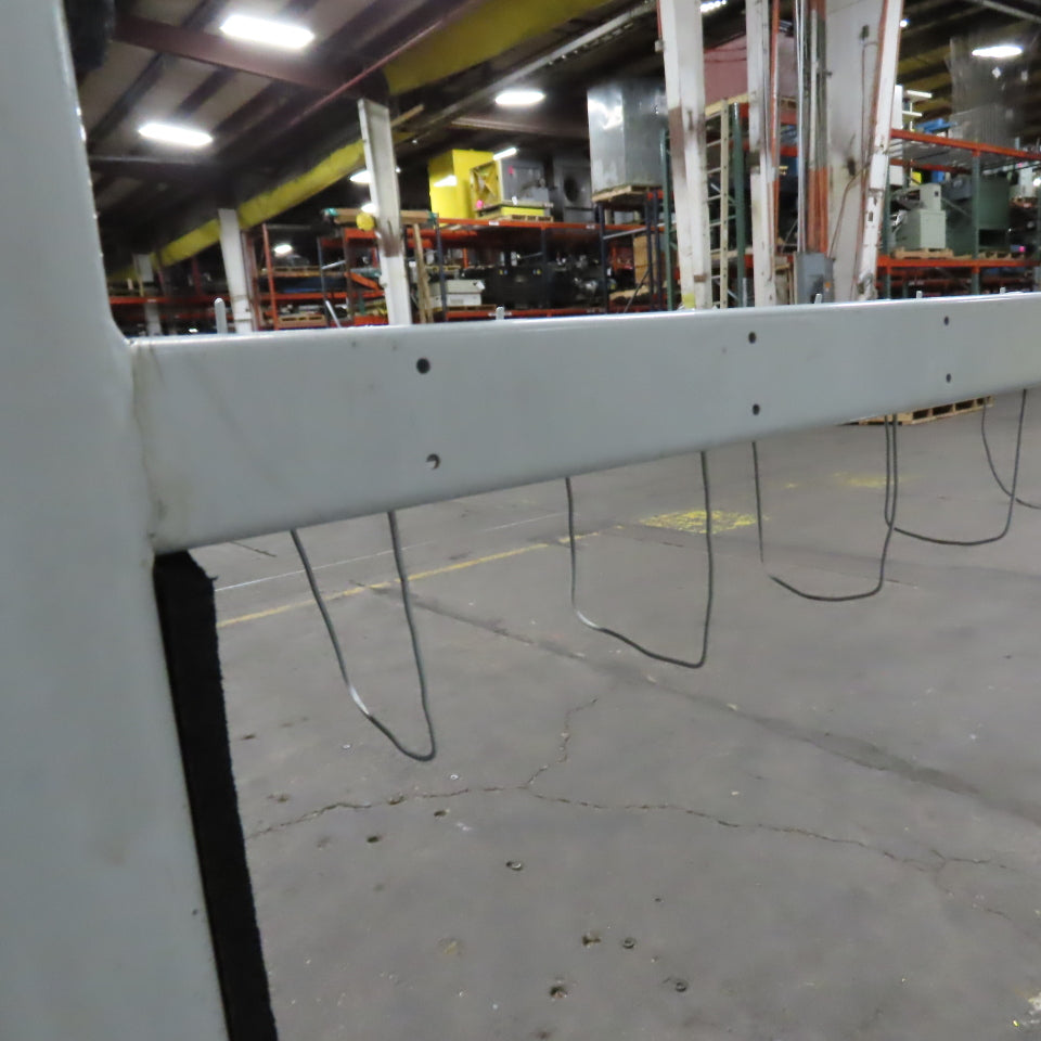 64" Wide x 64" H Portable Painting Drying Staining Blast Hang Rack Stand W/Hooks