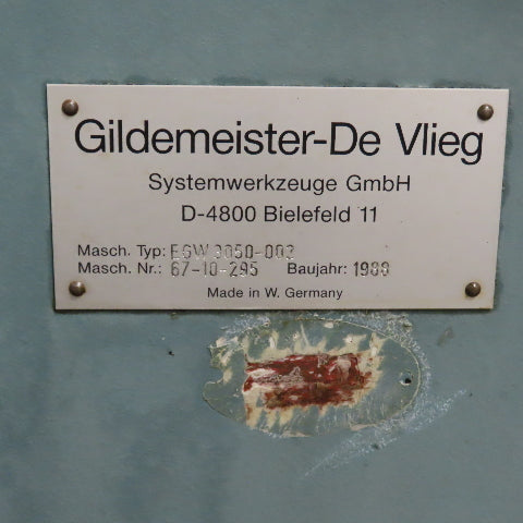 Gildemeister DeVlieg EGW3050-003 Tool Inspection Presetter W/ DRO 110V 1PH