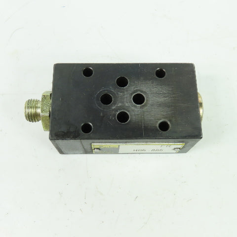 Parker H06-886 Hydraulic Valve Intermediate Sandwich Plate