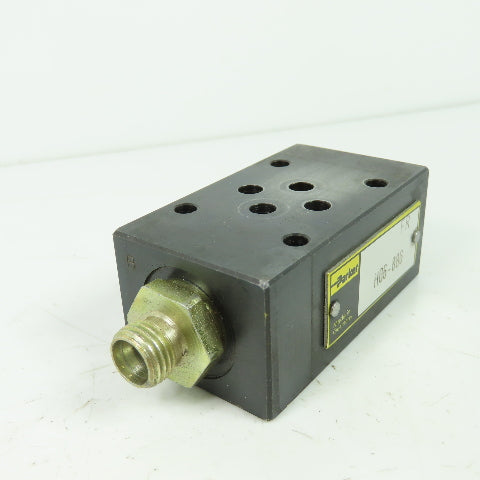 Parker H06-886 Hydraulic Valve Intermediate Sandwich Plate