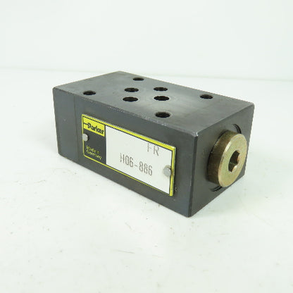 Parker H06-886 Hydraulic Valve Intermediate Sandwich Plate